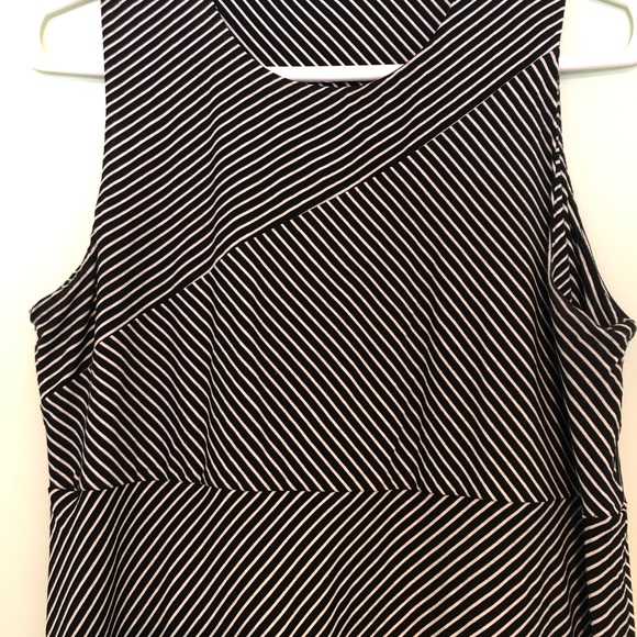 Black and white stripe sundress - Picture 2 of 3